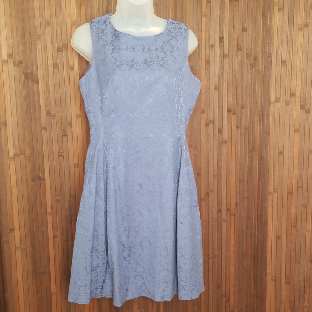 Medium. Blue. Eva mendes knee length dress